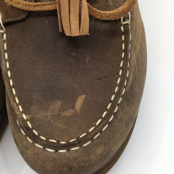 Sperry Top Sider Brown Nubuck Leather Wedges Sz 9.5 - Picture 16 of 16